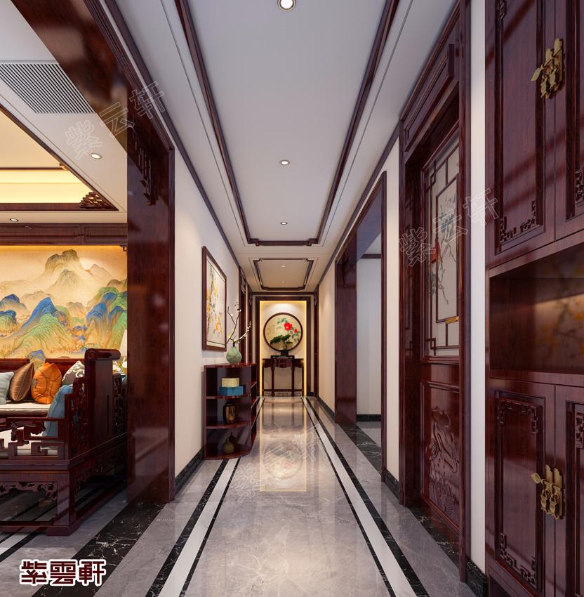 200㎡中式三居，化復(fù)古為時(shí)尚，是古典美的歷史延續(xù)