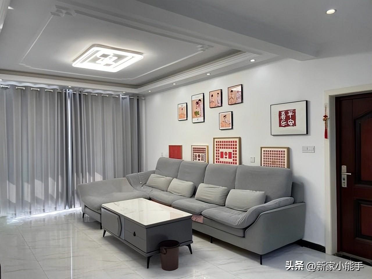 00后婚房，簡(jiǎn)單裝修不豪華，室內(nèi)面積不大，新生活真的很幸福