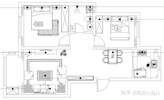 三室兩廳裝修樣板間！92平現(xiàn)代輕奢風(fēng)格，清新雅致彰顯品質(zhì)生活