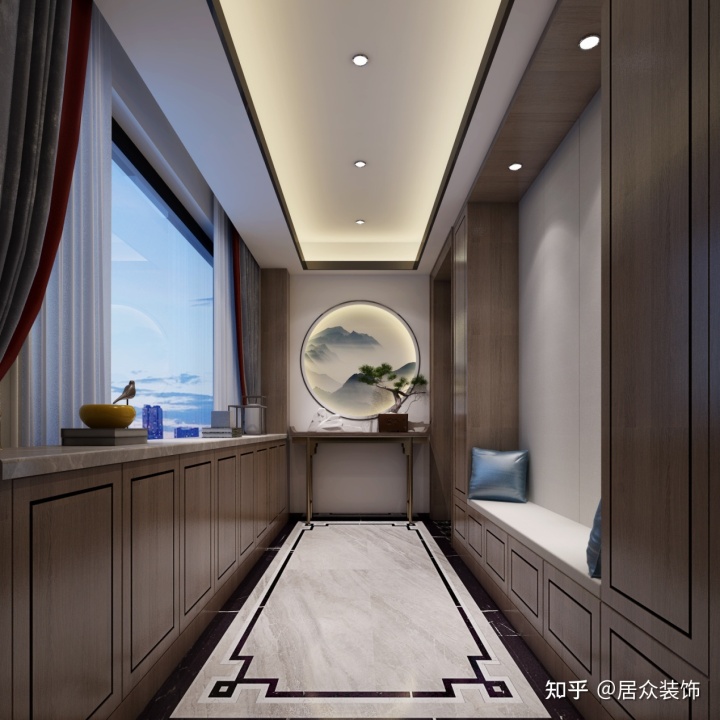 歐式玄關裝修效果圖片_門廳玄關隔斷裝修效果圖大全_門廳玄關裝修效果圖